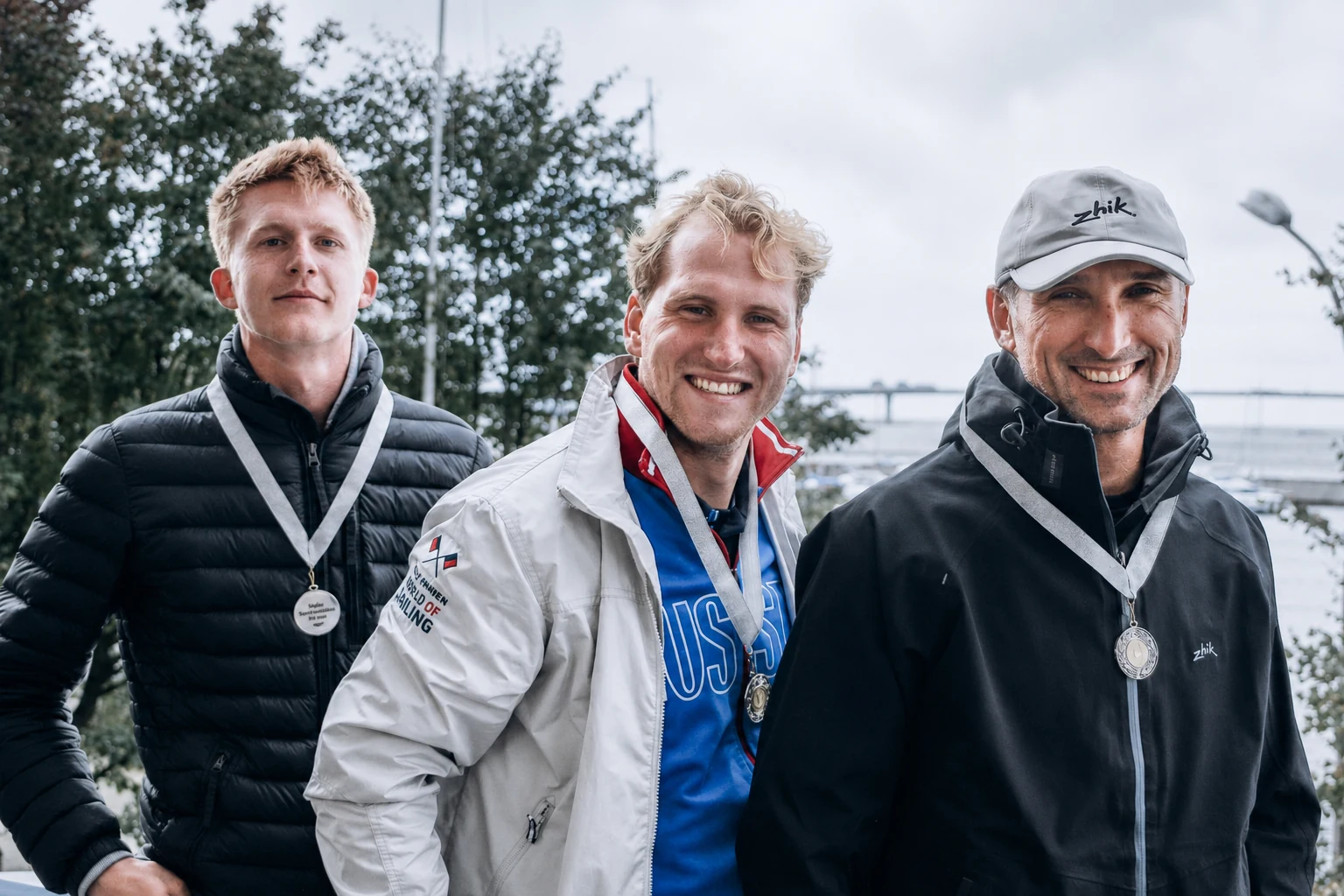 Regatta team medal moment from Denis Kotlyarov's sailing experience.