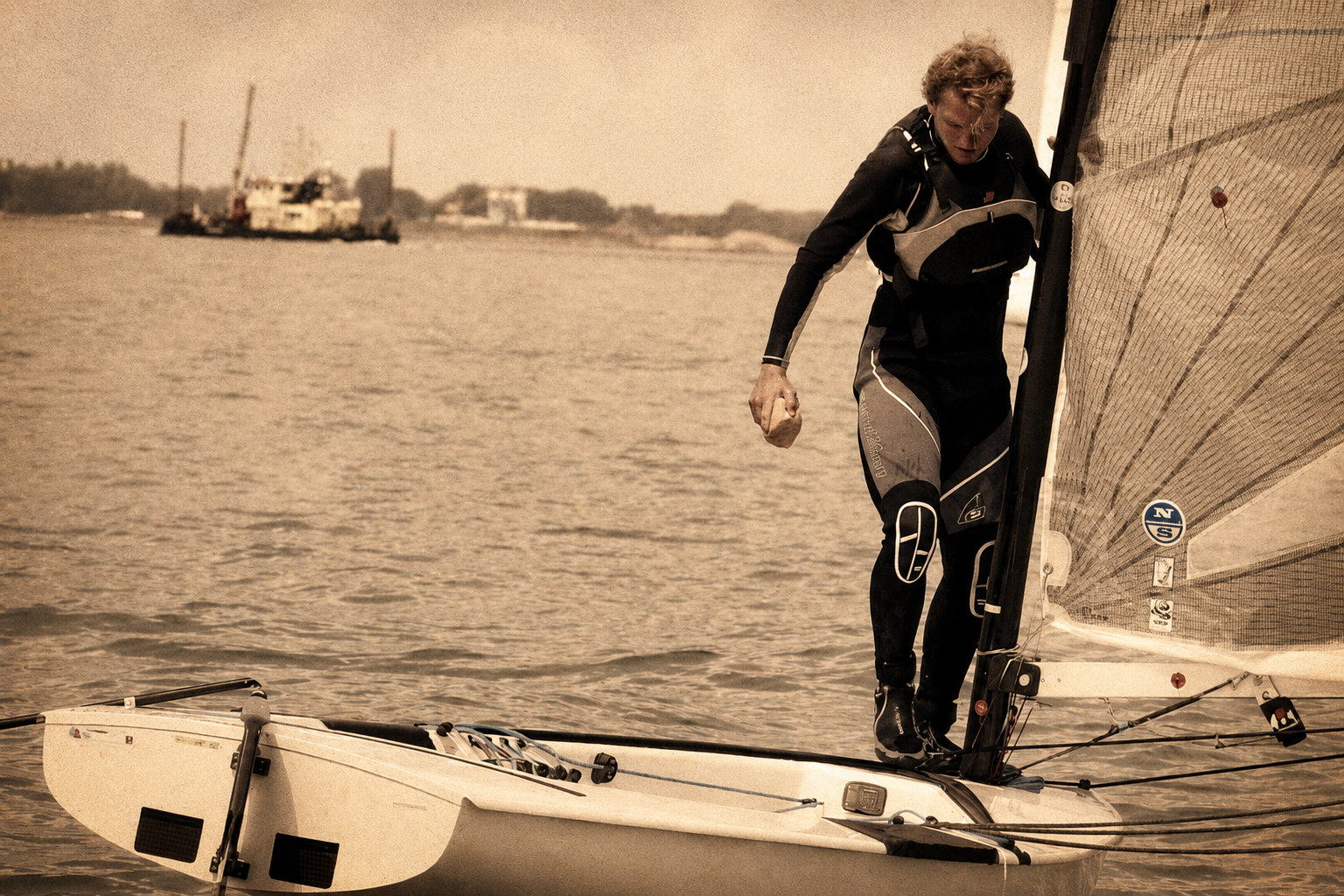 Personal story photo from Denis Kotlyarov's yachting path.